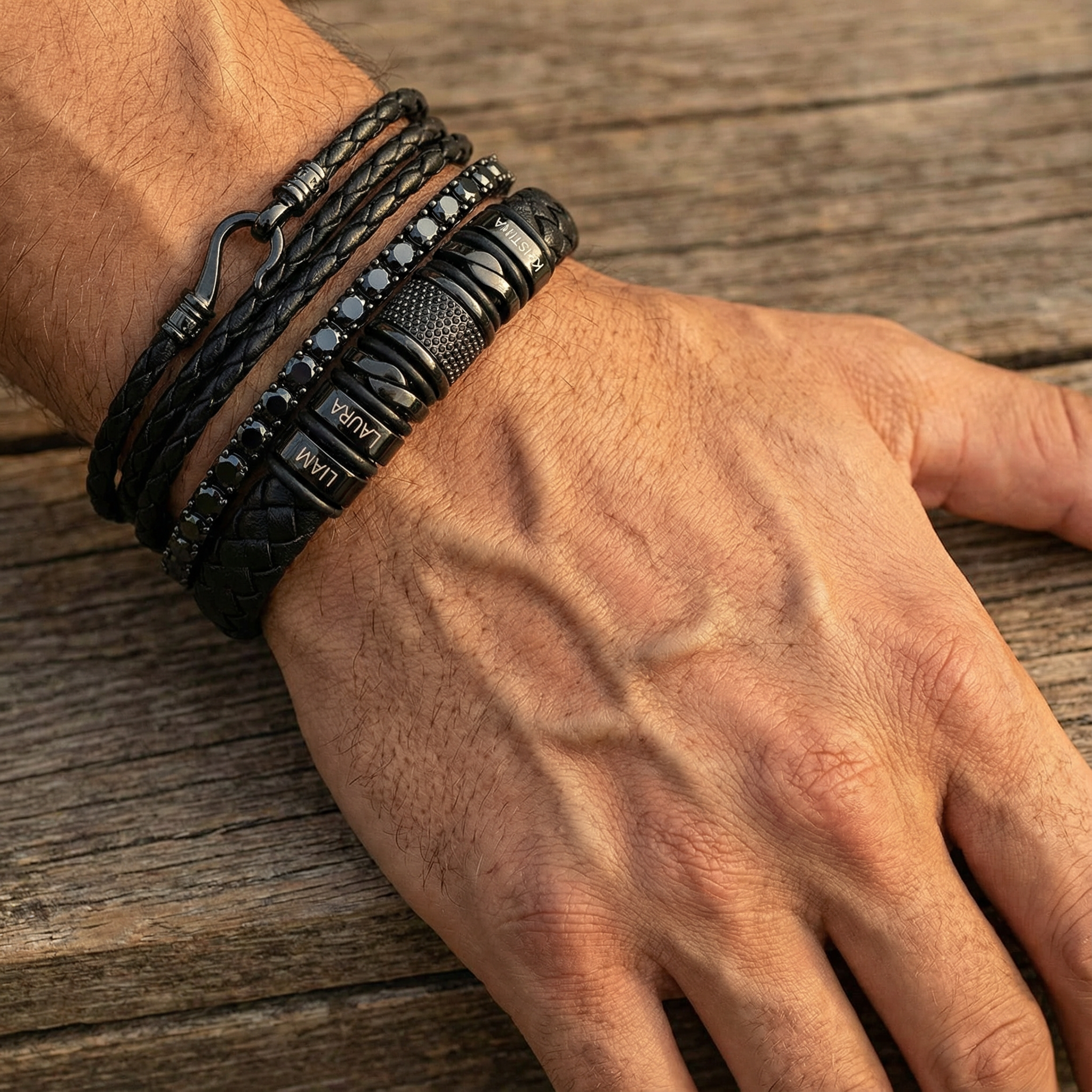 Midnight Black - Set of 3