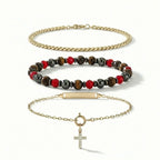 Signature Stack – GOLD (Set of 3)