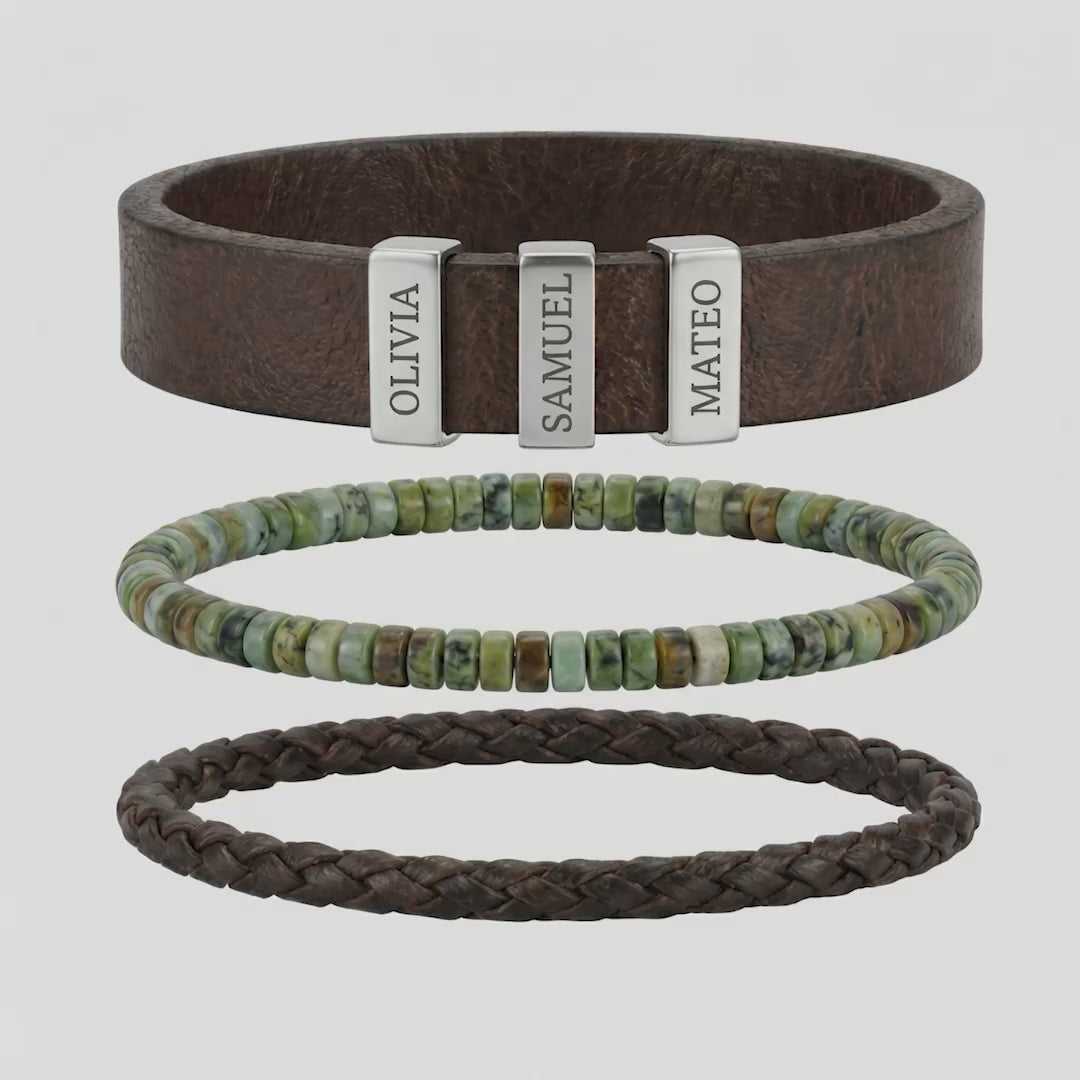 Earth Tones - Stack of 3